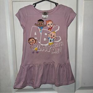 Cocomelon Purple ABC Play With Me Dress